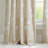 DKNY Dandelion Floral Linen 50 X 63 Curtain Panel Pair (Set of 2)-99356814-99356815