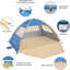 Tente Sun Shelter pour 3/4/6/8/10 personne avec protection contre les rayons UV UPF 50＋ et auvent facile à installer-128912072