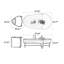 Ensemble de tables basses Modern