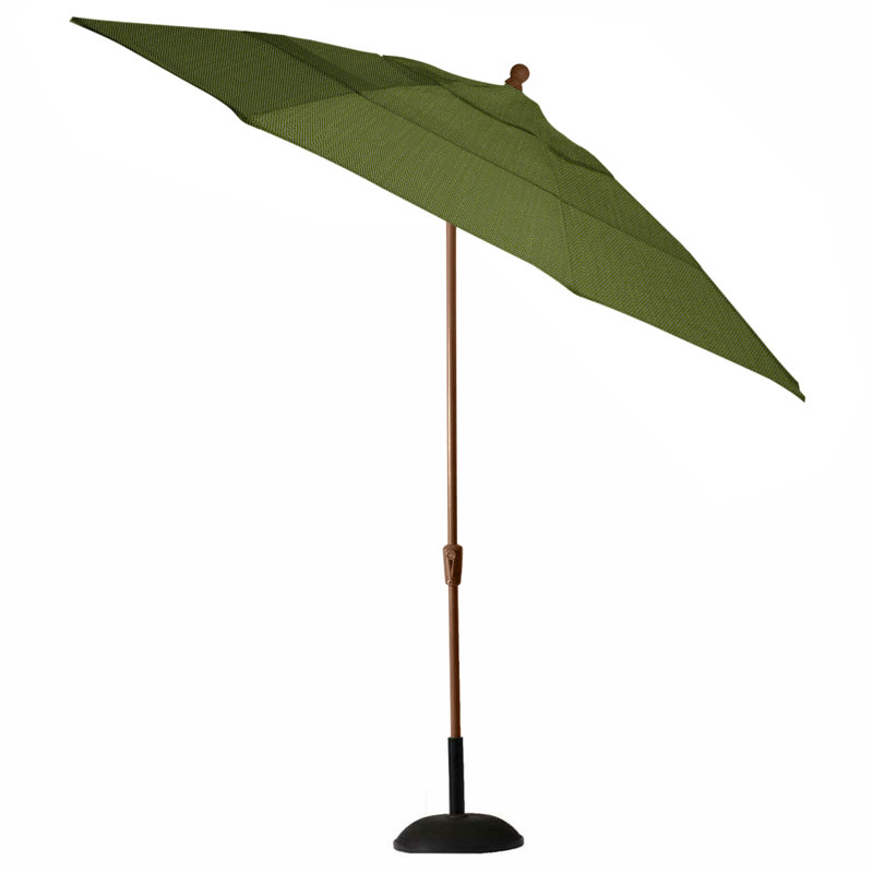 11' Cantilerver Umbrella, Oak, Linen Forest