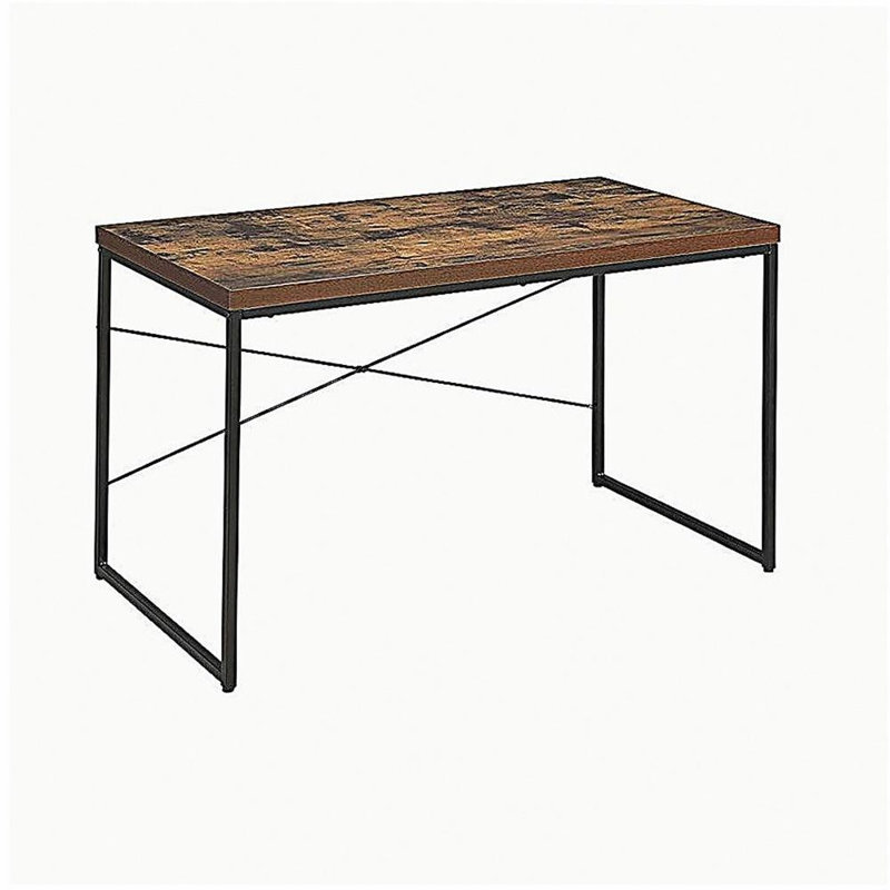 Bureau d'écriture de style industriel 1pc, Chêne