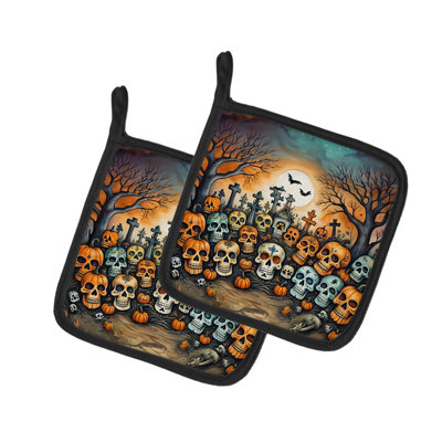 Paire de supports à casseroles Calaveras
