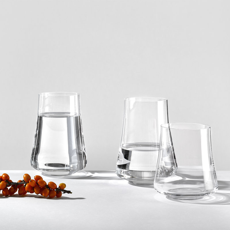Demaje Crystal Highball Glasses 400ml - Set of 6