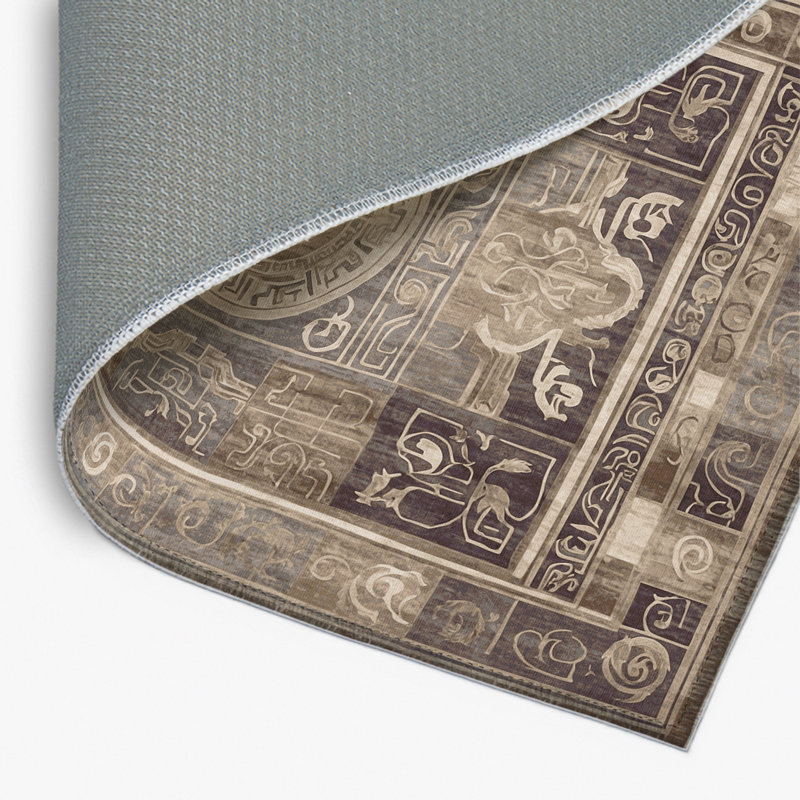 Aegean Rhythm Indoor And Outdoor Area Rug, Rectangle 5' x 7'