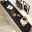 Buffet l 63 po avec 4 portes cannelées et tablettes réglables-646386512