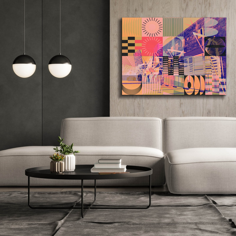 «LA Industrial 27» par Irena Orlov, art mural sur toile, H 40 po x l 54 po x P 1,5 po