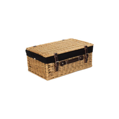 Wicker Basket with Lining