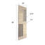 Porte de grange coulissante double S Series-86164257-86164260
