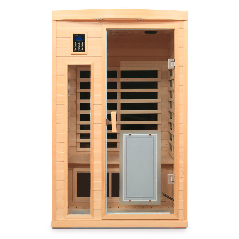 Sauna d'intérieur à infrarouge lointain pour deux personnes