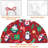 Abstract Polyester Blend Tree Skirt