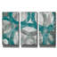 « Industrial I Teal » de Michael Mullan, triptyque mural, 91,4 cm x 61 cm-726563636