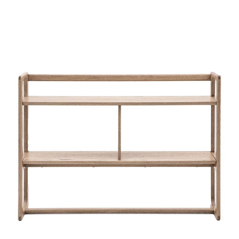 97.5cm H Media Shelves, Smoked