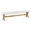 Monsey Cement Outdoor Bench