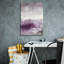 «Midnight At The Lake II Amethyst Grey Crop» par Mike Schick, estampe numérique sur toile-87888003
