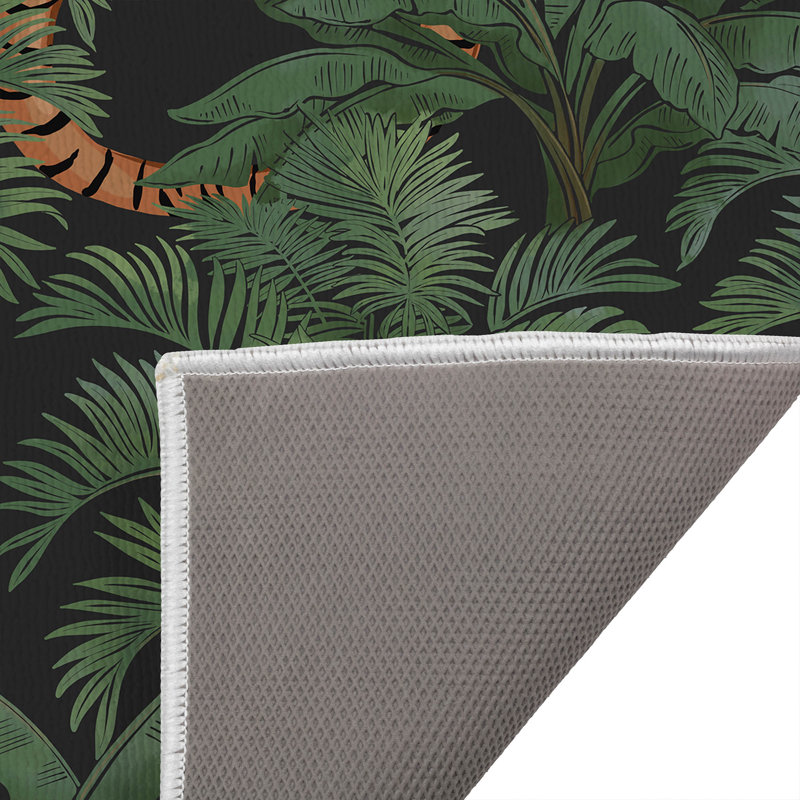 Paillasson Rumble In the Jungle, Gris anthracite, L 34 po x L 21 po