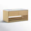 Redbridge 42'' Single Wall Mounted Bathroon Vanity with Quartz Top