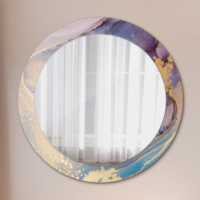 Huldar Glass Flat Wall Mirror