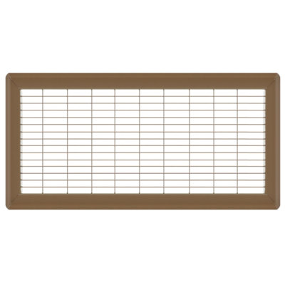 Brown Heavy Gauge Floor Grill