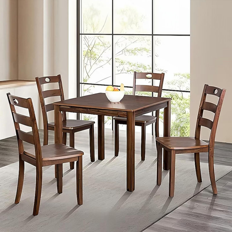 Ensemble de table de salle à manger 5 pièces Transitional Style