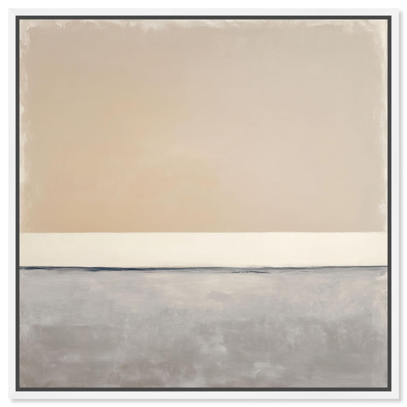 Art mural Boho, impression sur toile, cadre en bois, 30 x 30, H 31 po x l 31 po, Cadre blanc