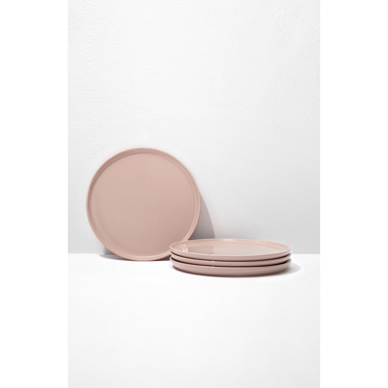 S/4 Medium Plate, Pink