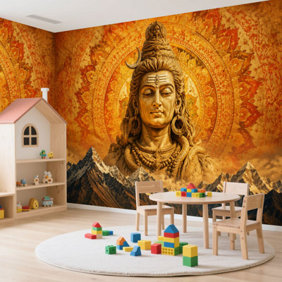 Papier peint adhésif autocollant Shiv Shiva Shiva