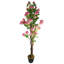 Artificial Flowering Tree in Planter