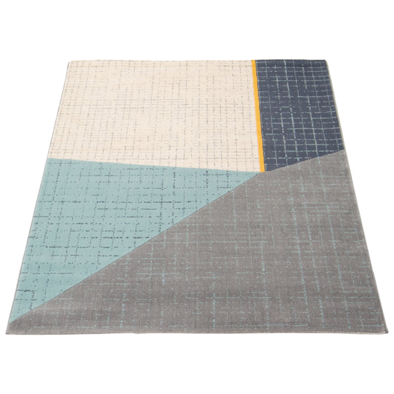 Janeisha Abstract Indoor Rug, Rectangle 5'3" x 7'7"