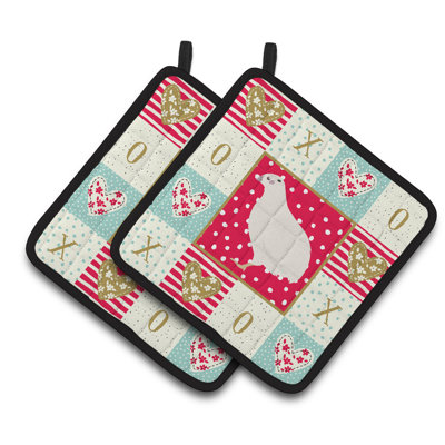Caroline's Treasures Polyester Potholder Set