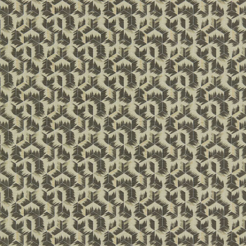 Tumbling Blocks Wallpaper, Stone