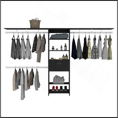 Closet System Pittsburg, Bedroom