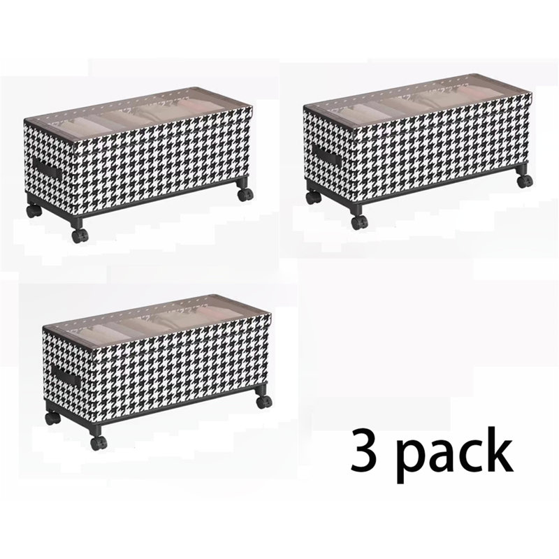 Underbed Storage Box With Wheels