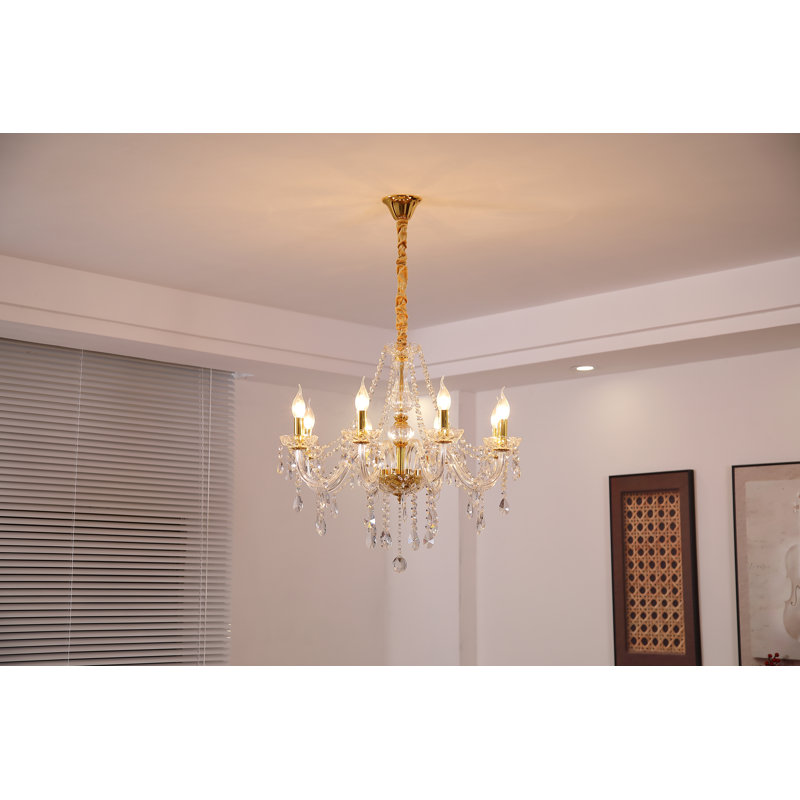 Ankeny Crystal Chandelier, 60cm H x 70cm W x 70cm D
