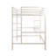 Lit mezzanine en métal avec bureau intégré Maxwell par Novogratz-40841837-40841838