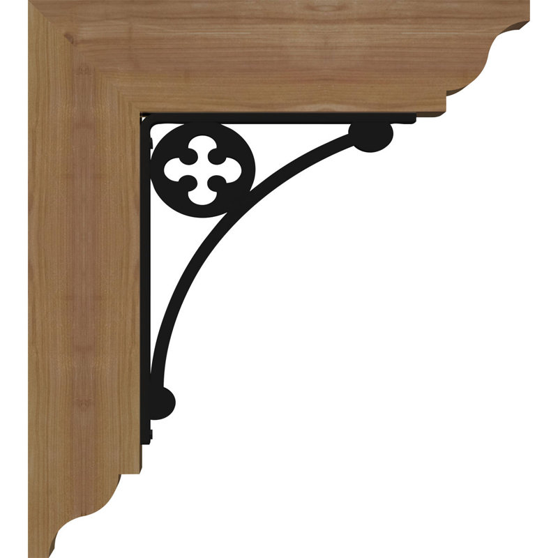 Crawley Traditional Traditional Ironcrest, H 20 po x P 18 po, Cèdre rouge de l'Ouest l 3 1/2 po x T 4 po (lisse