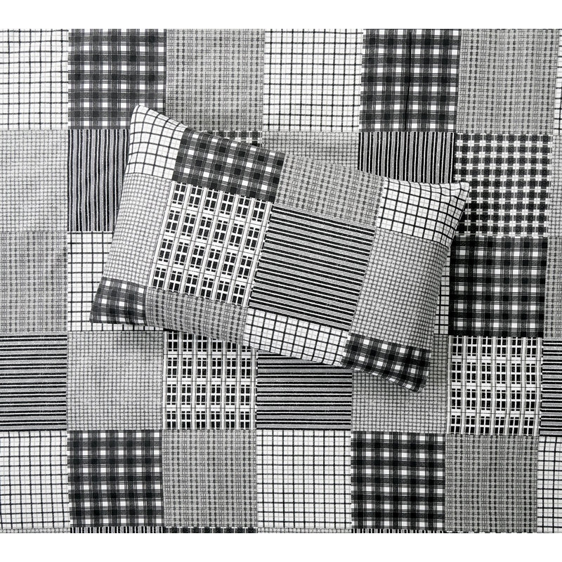 Cotton Patchwork Duvet Cover Set, Single Duvet Cover Set + 2 Additional Pieces