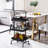 Deodar Iron Tray Top End Table Set-717712485