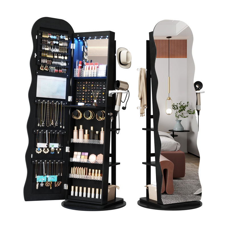 Armoire à bijoux, Noir