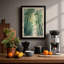 Bamboo Canopy Light Japandi - Framed Print-716721249-716721252