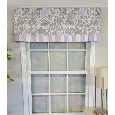 Sulien Cotton Blend Floral Window Valance