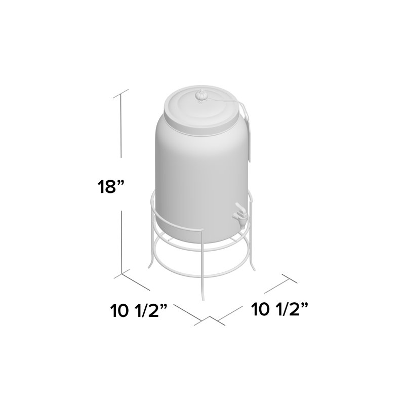 Ensemble distributeur de boisson 2 pièces Laroque