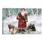 Woodland Santa - Painting on Canvas-1992009290-1898478057