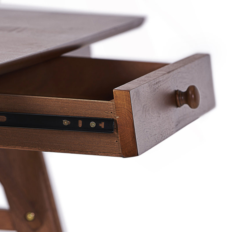 Bureau avec tiroirs, petit bureau d'ordinateur