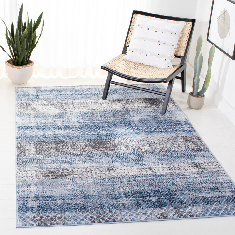 Tapis géométrique Amelia 700 Performance, Rectangle 5 pi 3 po x 7 pi 6 po