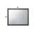 Madison Espresso Finish Mirror