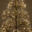 4' Pre-Lit Halloween Starburst Tree