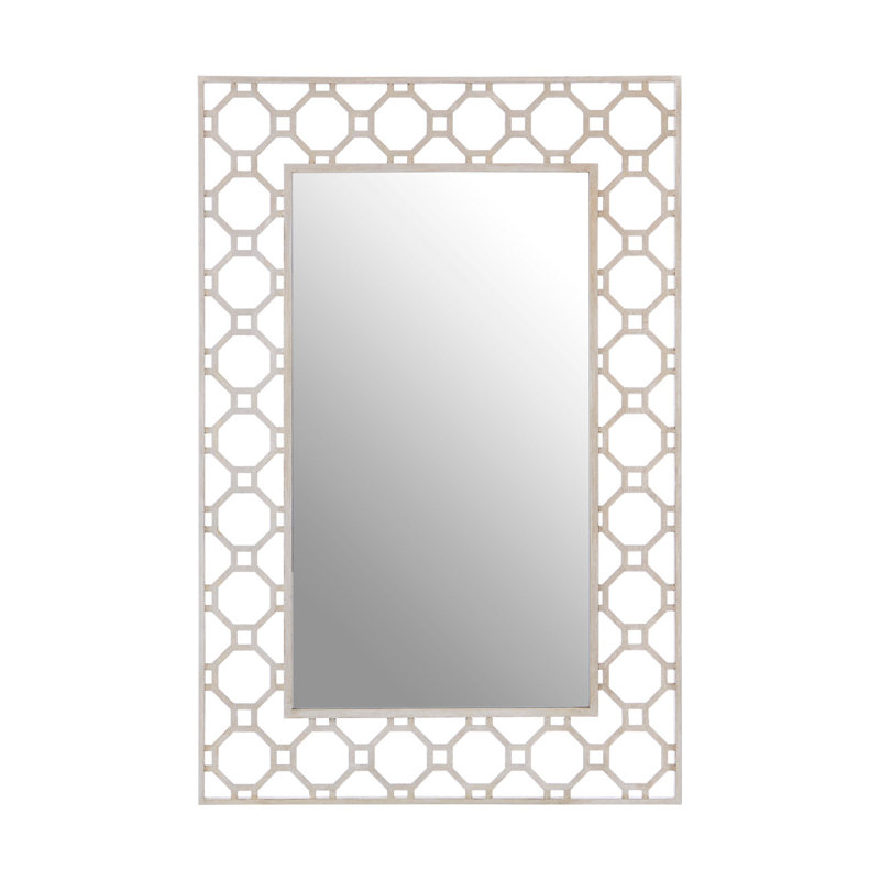 Reed Metal Flat Wall Mirror
