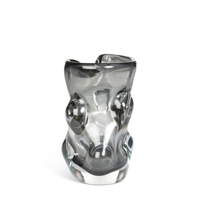 Vase en verre Serenity, fumée, petit