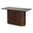 Solace Organic Modern Wood Counter Table with Sculptural Pedestal Base-1729518435
