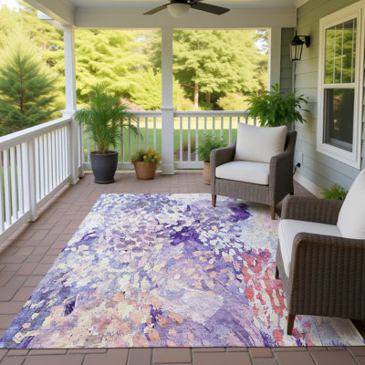 Machine Washable Indoor/Outdoor Chantille ACN2736 Modern Rug
